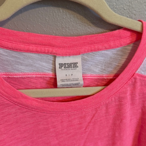 PINK varsity long sleeve t shirt - Picture 2 of 4